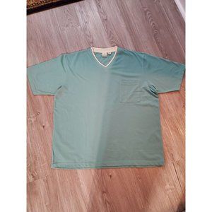 Harband V neck 1 chest pocket pull over Style 12 W